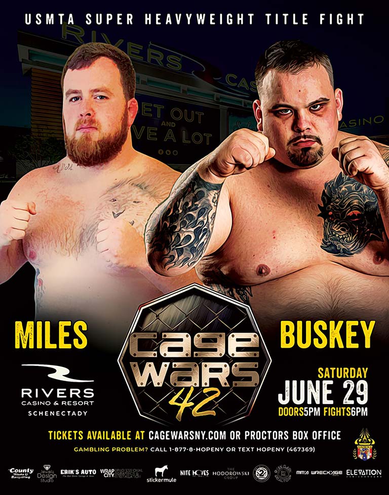 Cage Wars 42 Bob Buskey vs Chris Miles