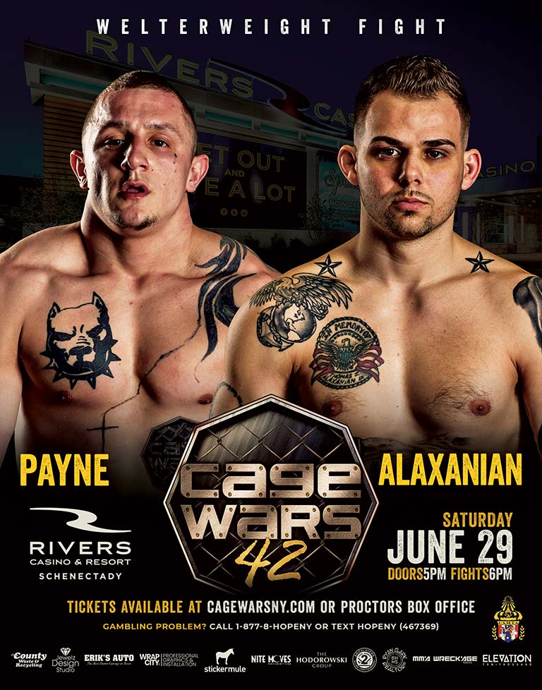 Cage Wars 42 Alaxanian vs Payne