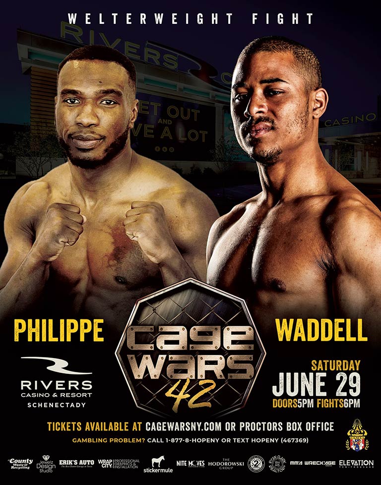 Cage Wars 42 Philippe vs Waddell