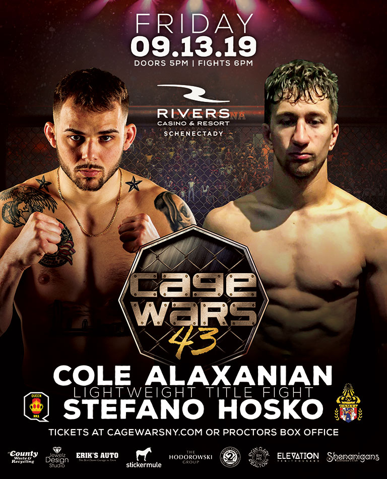 Cage Wars 43 Alaxanian vs Hosko