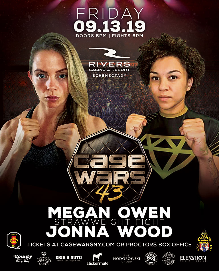Cage Wars 43 Megan Owens vs Jonna Wood