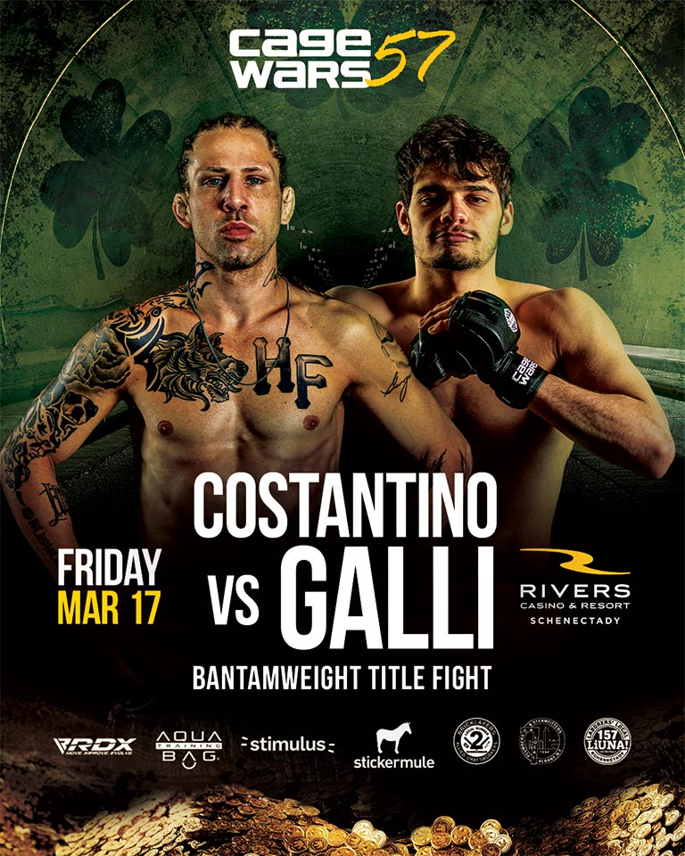 Cage Wars 57 Fight Poster